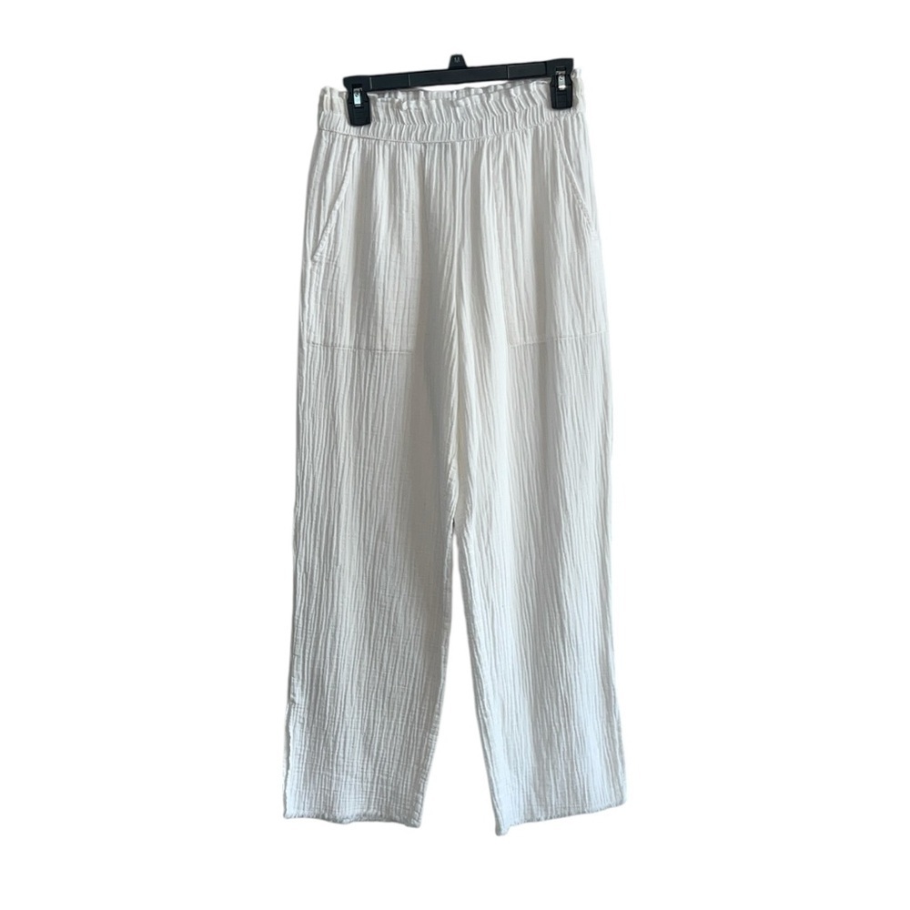 Rails White White Breezy Double Gauze Pants size XS - Picture 6 of 12
